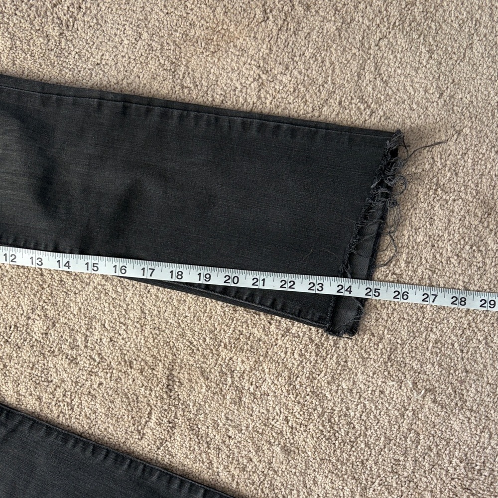 Madewell Black Cali Demi-boot Button-Fly Flare Jeans - Picture 8 of 9